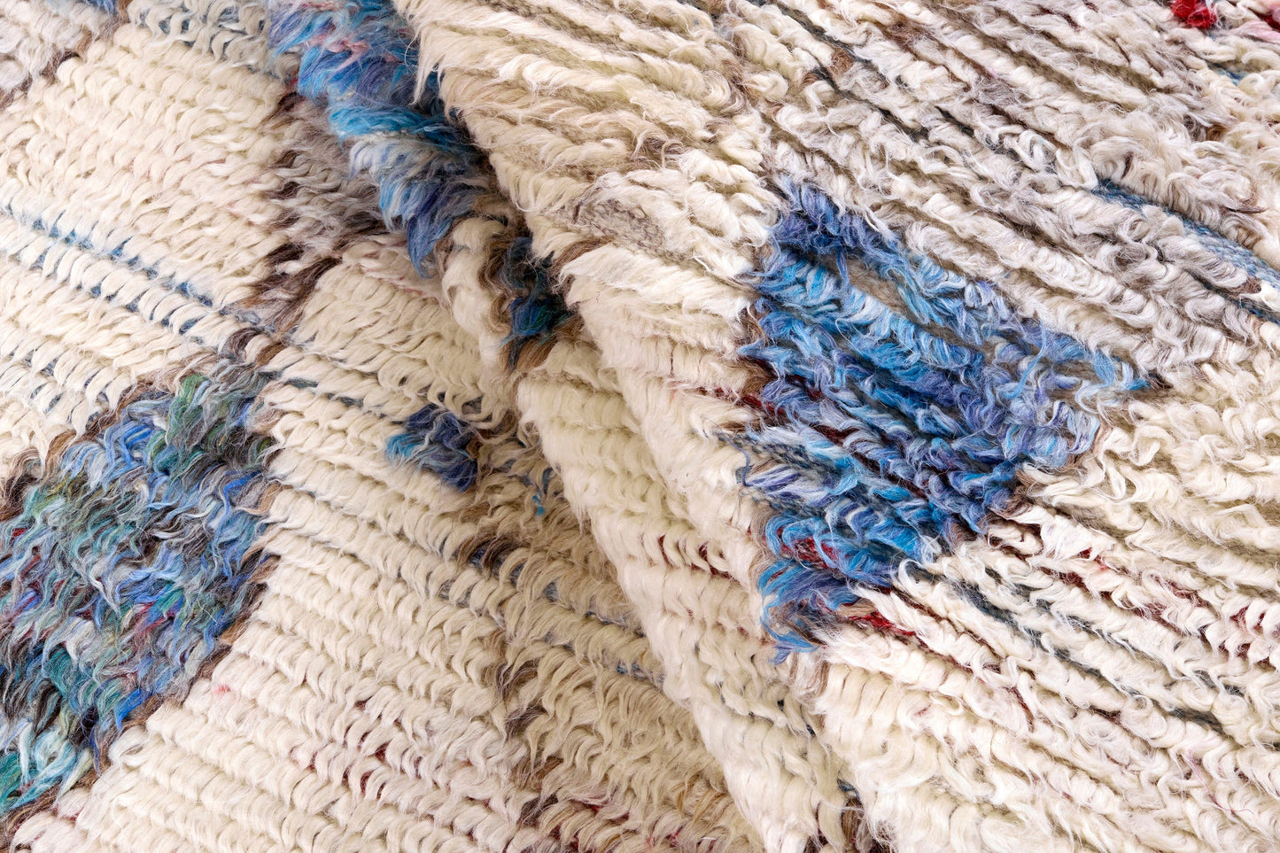 Vloerkleed MOMO Rugs Tribe Ivory Blue