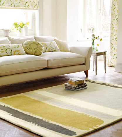 Laagpolig vloerkleed Sanderson Abstract Linden Silver 45401