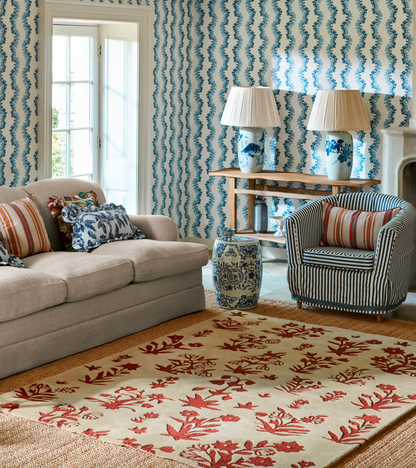 Vloerkleed Sanderson Woodland Glade Linen Russet Brown 146801