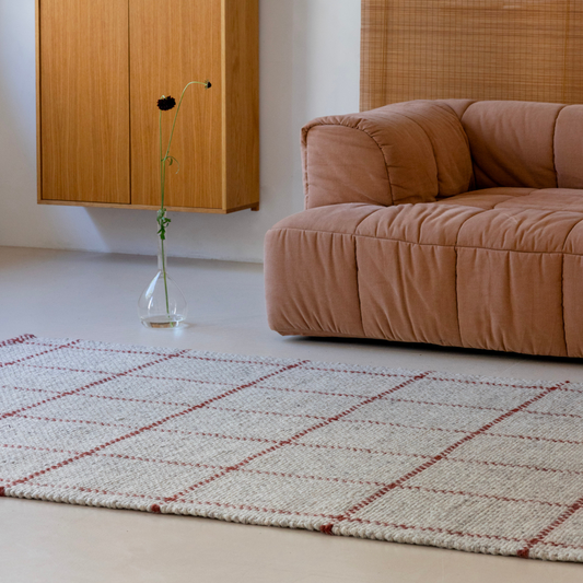 Vloerkleed Brink en Campman Craft Matter Ash-Stone Red 049100