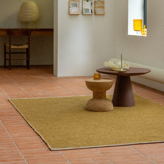 Vloerkleed Brink en Campman Frame Mustard 129306