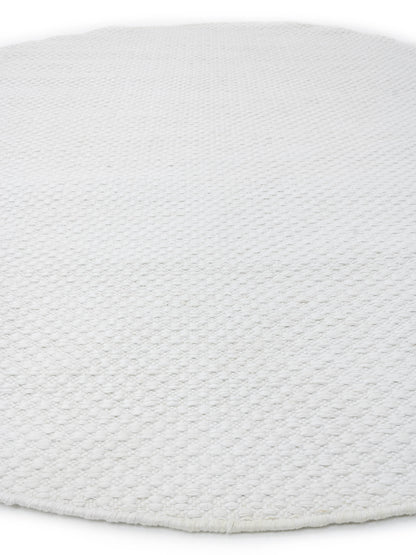 Vloerkleed MOMO Rugs Vaasa White Rond
