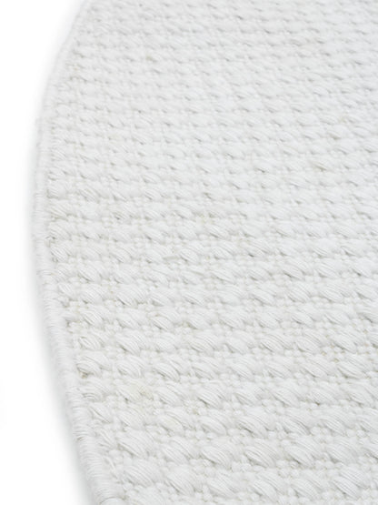 Vloerkleed MOMO Rugs Vaasa White Rond