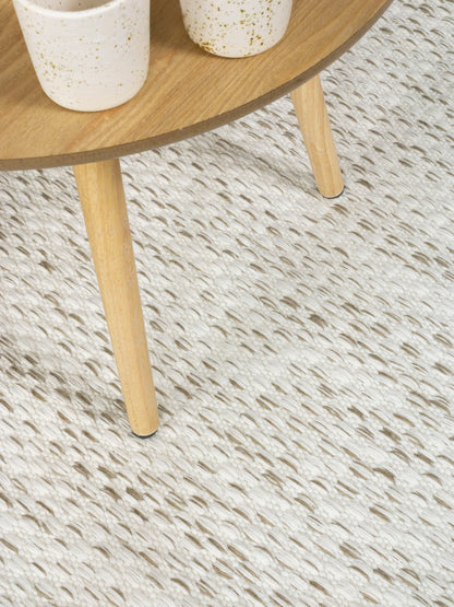 Vloerkleed MOMO Rugs Vaasa White Natural Rond