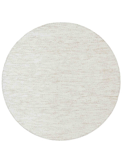 Vloerkleed MOMO Rugs Vaasa White Natural Rond