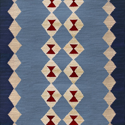 Traploper Sophie Cooney Amulet Wool Via Duo Sky Blue
