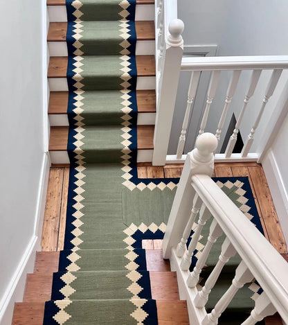 Traploper Sophie Cooney Amulet Wool Via Moss Green