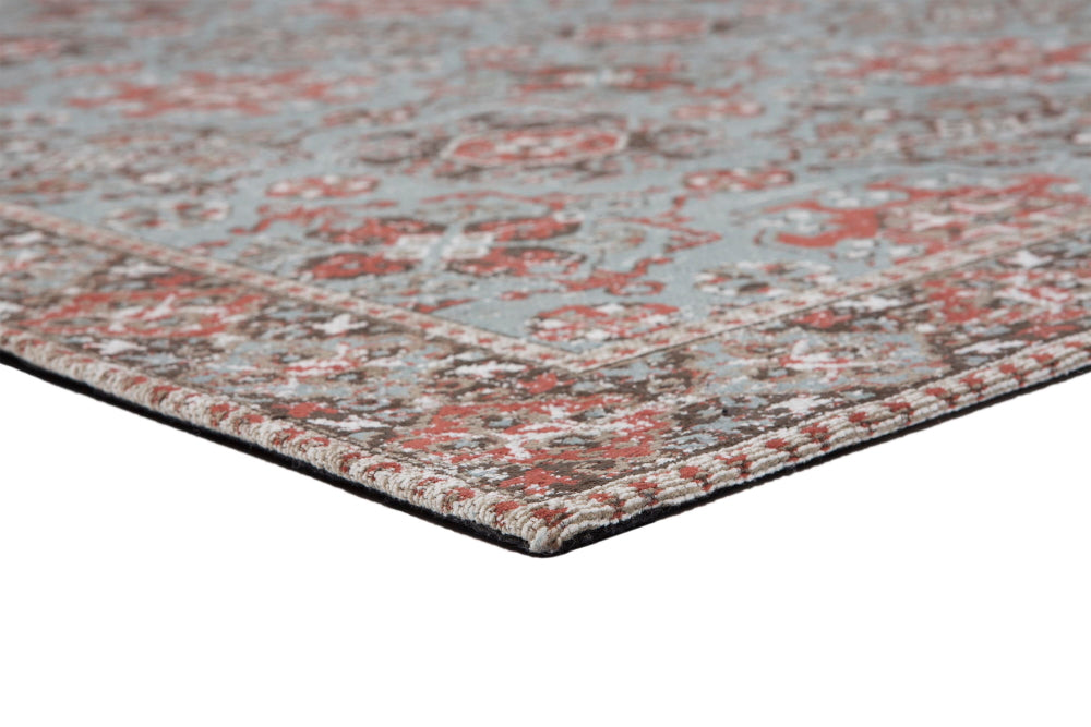 Vintage look vloerkleed Brinker Carpets Festival Chakra Dull Blue Vloerkledenwinkel
