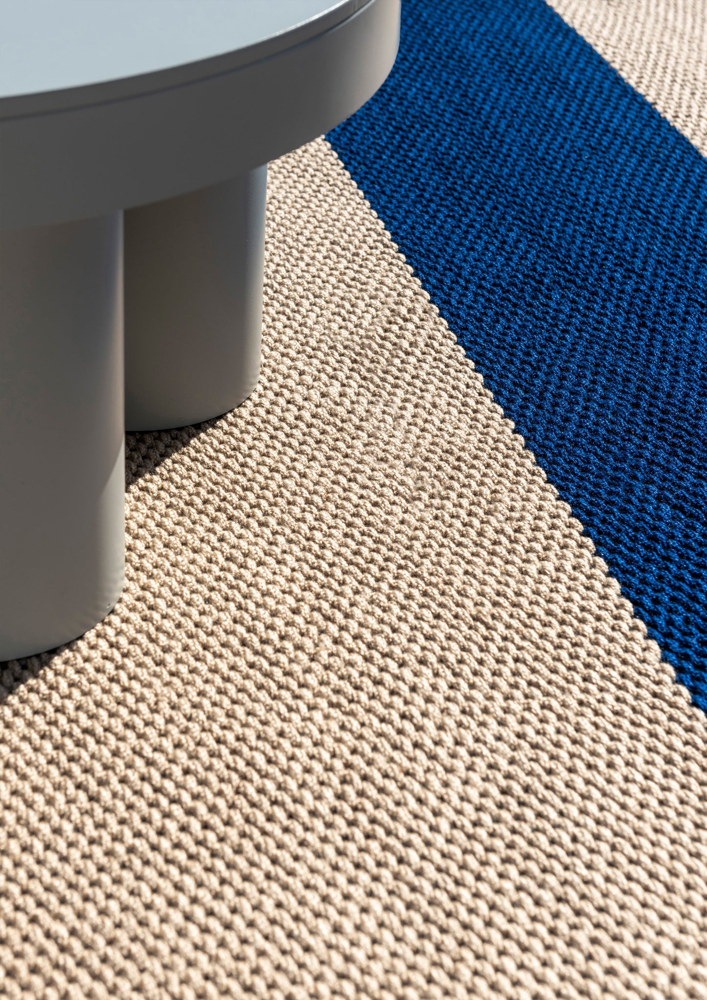 Vloerkleed Brink en Campman Deck Electric Blue 496708 Vloerkledenwinkel
