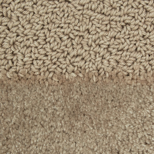 Vloerkleed Brink en Campman Twinset Loop Soft Taupe Vloerkledenwinkel