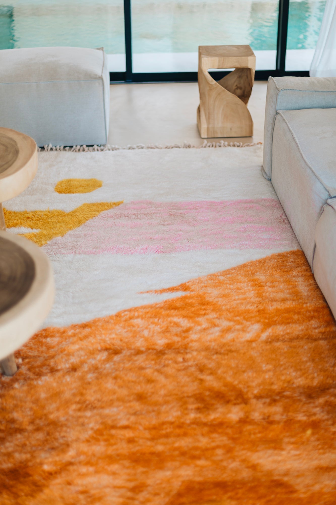 Vloerkleed MOMO Rugs Design Berber Mrirt With Patterns MR-002 Vloerkledenwinkel