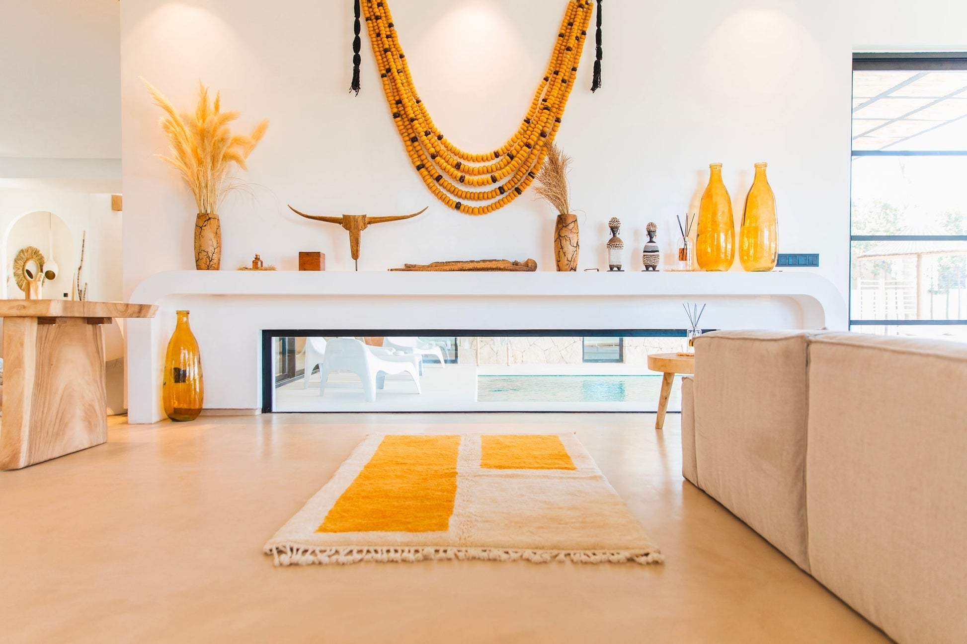 Vloerkleed MOMO Rugs Design Berber Mrirt With Patterns MR-024 Vloerkledenwinkel