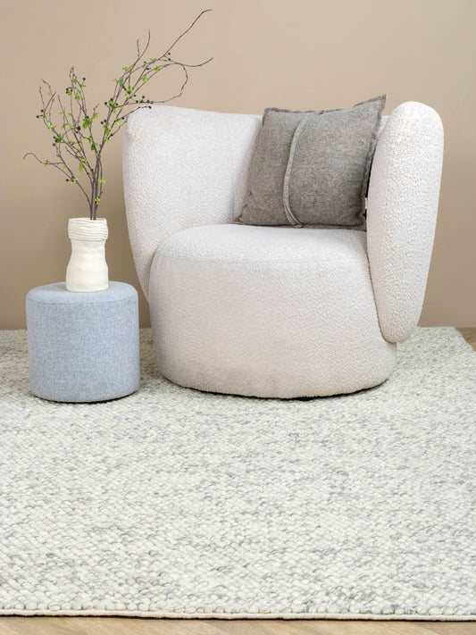 Vloerkleed MOMO Rugs Drops Light Grey Vloerkledenwinkel