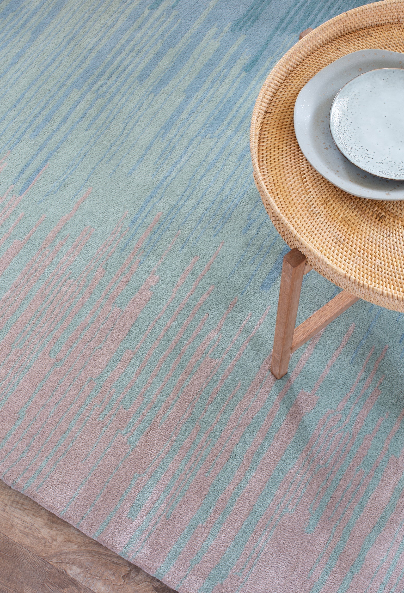 Vloerkleed MOMO Rugs Maasa Blue Vloerkledenwinkel