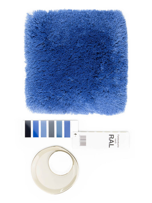 Vloerkleed MOMO Rugs Naturais Bright H/L Jeans Blue Vloerkledenwinkel