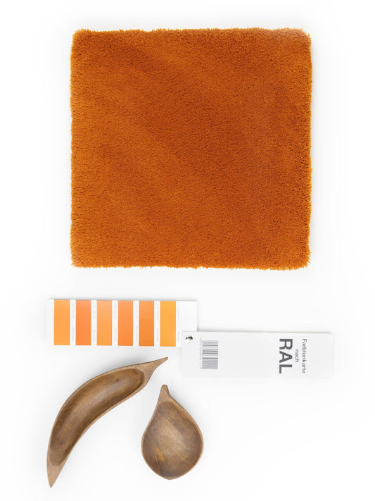 Vloerkleed MOMO Rugs Naturais Bright H/L fox orange Vloerkledenwinkel