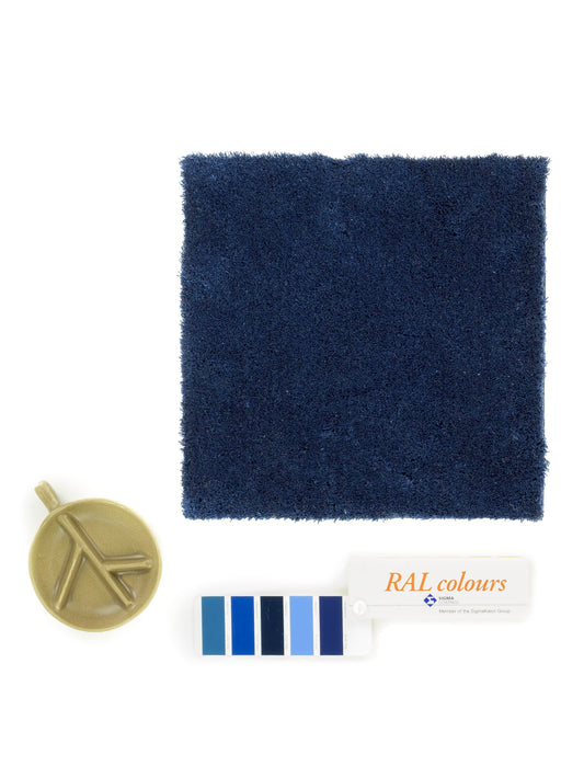 Vloerkleed MOMO Rugs Naturais Flax Fully Blue Vloerkledenwinkel