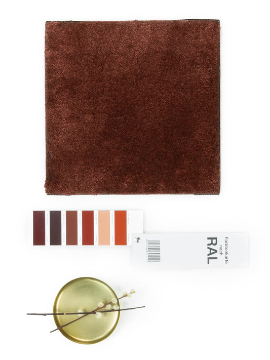 Vloerkleed MOMO Rugs Naturais Shimmer Brown Red Vloerkledenwinkel