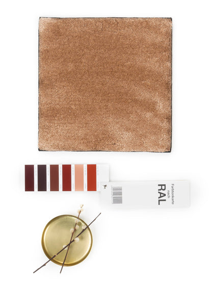 Vloerkleed MOMO Rugs Naturais Shimmer Caramel Pink Vloerkledenwinkel