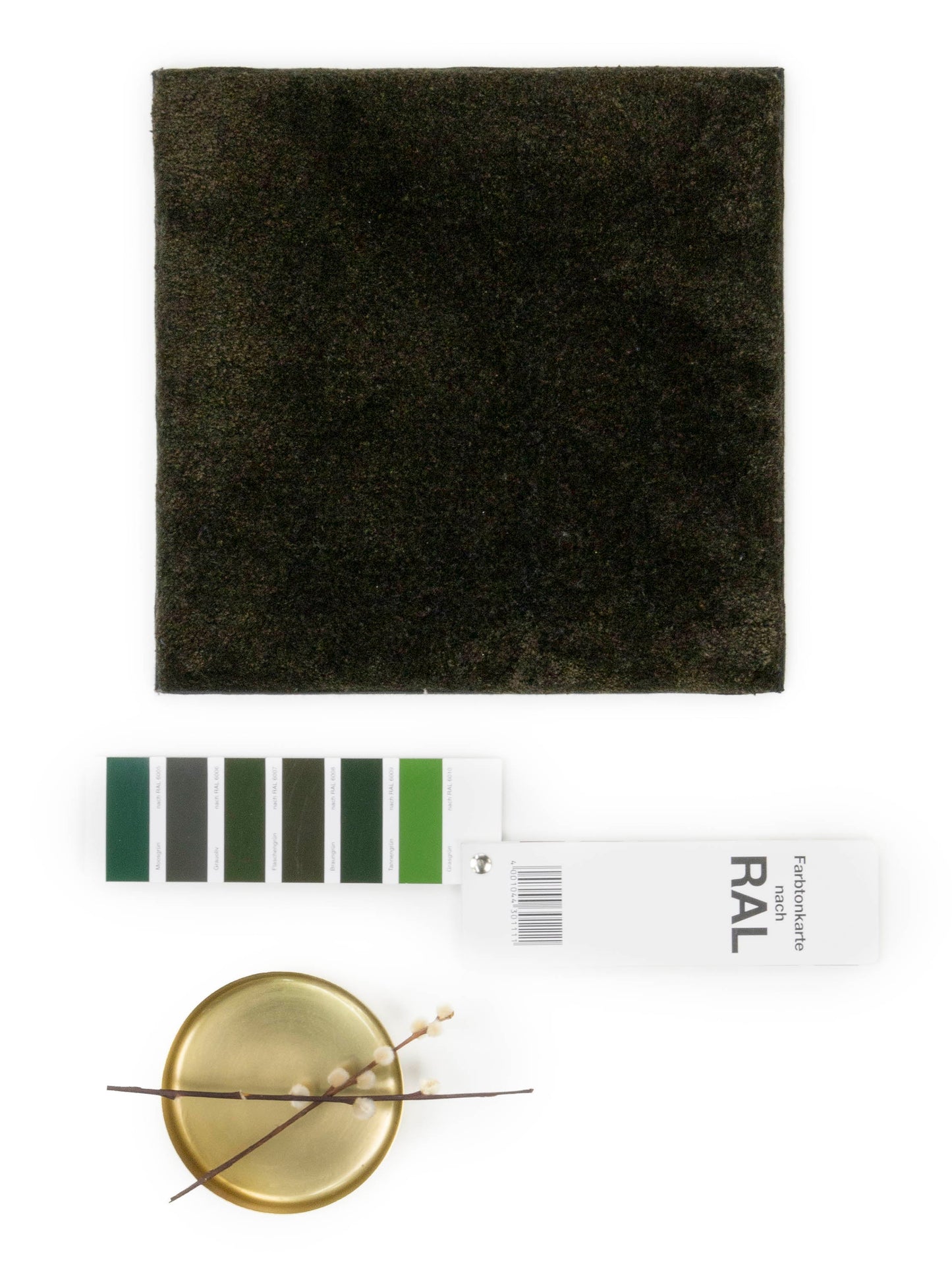 Vloerkleed MOMO Rugs Naturais Shimmer Dark Green Vloerkledenwinkel