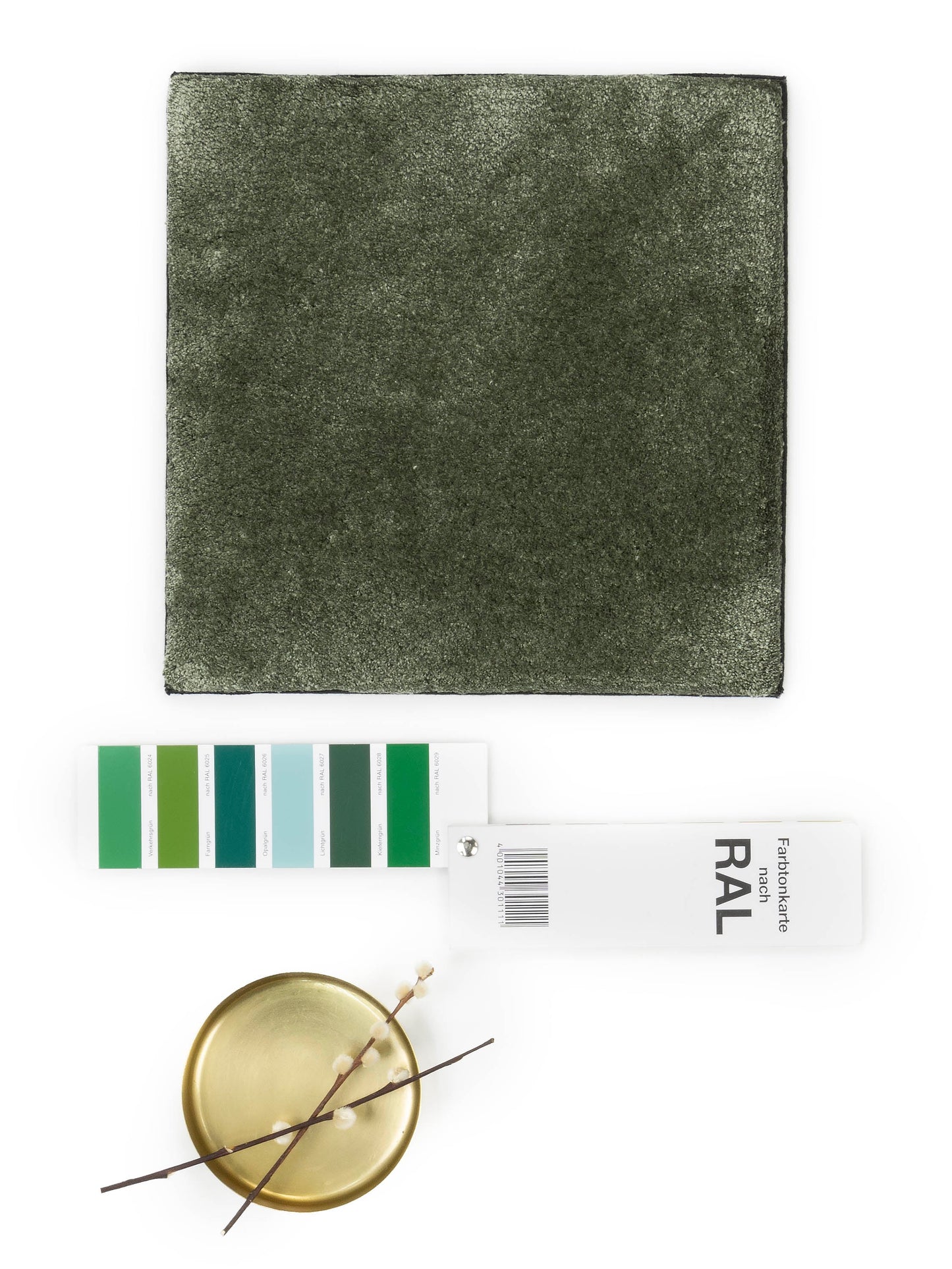Vloerkleed MOMO Rugs Naturais Shimmer Dark Green Vloerkledenwinkel