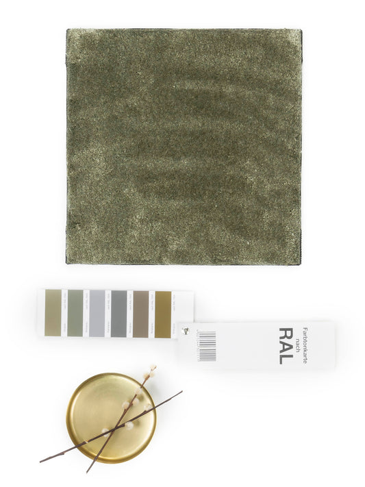 Vloerkleed MOMO Rugs Naturais Shimmer Olive Green Vloerkledenwinkel