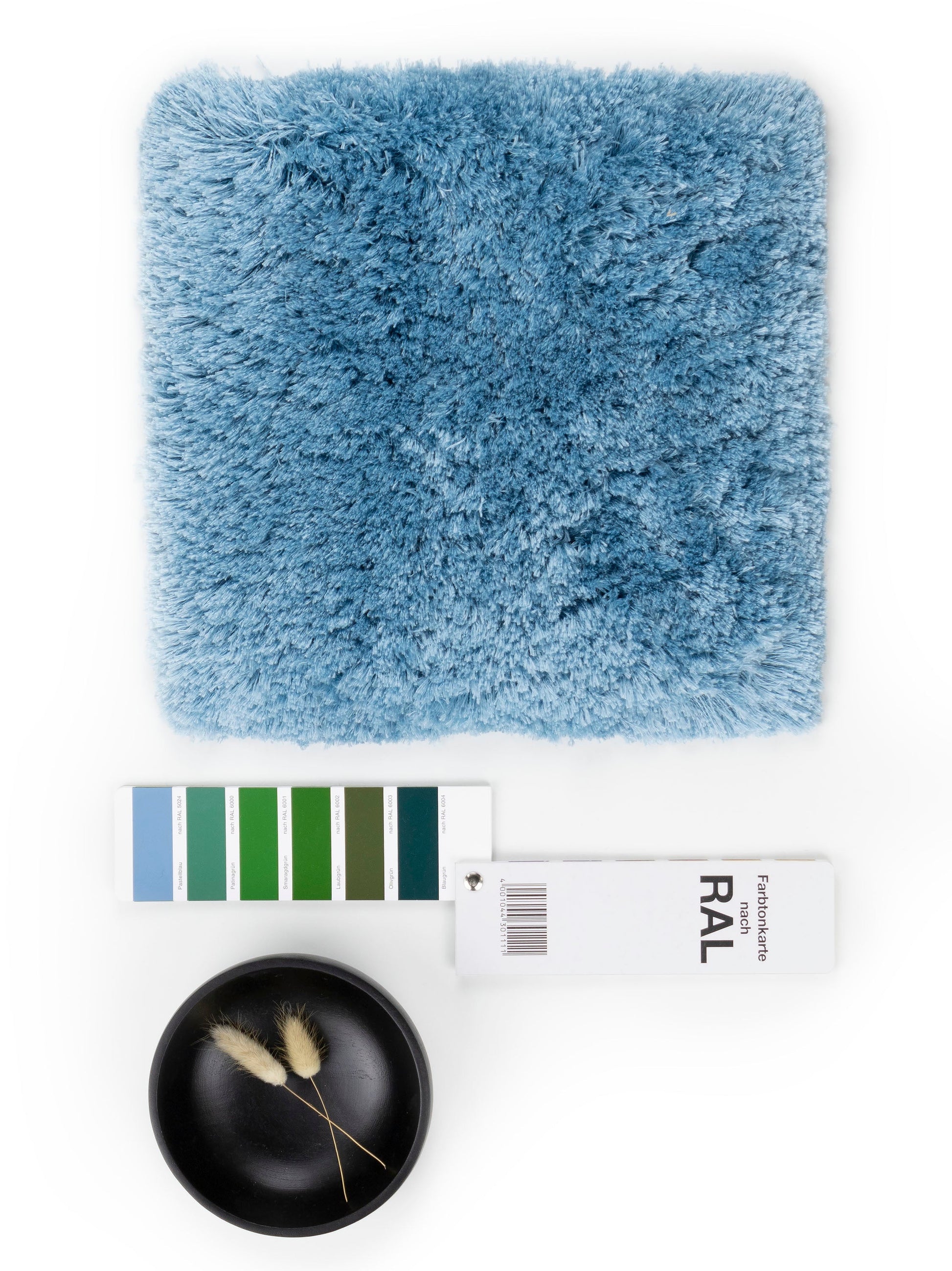 Vloerkleed MOMO Rugs Naturais Smooth Middle Blue Vloerkledenwinkel