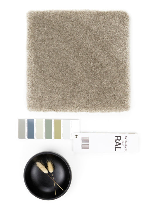 Vloerkleed MOMO Rugs Naturais Smooth Middle Taupe Vloerkledenwinkel