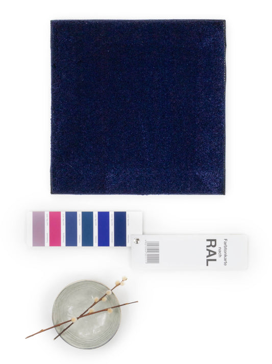 Vloerkleed MOMO Rugs Naturais Sustain Navy Blue Vloerkledenwinkel