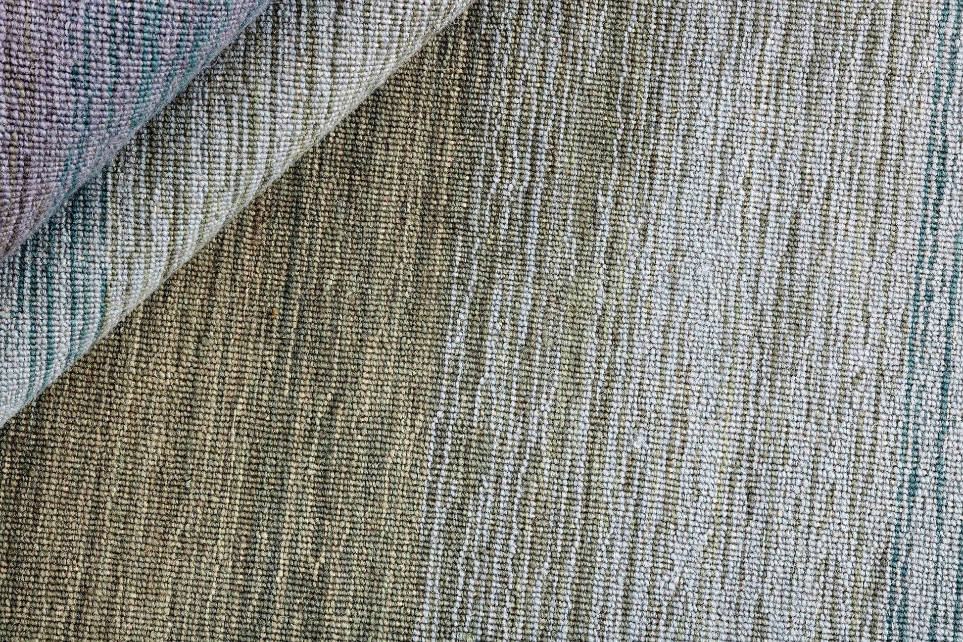 Vloerkleed MOMO Rugs Panorama Kelim Grey Blue Vloerkledenwinkel
