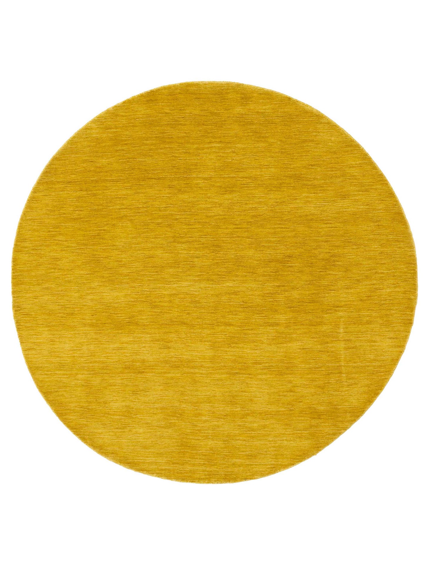 Vloerkleed MOMO Rugs Panorama Uni Rond Gold Vloerkledenwinkel