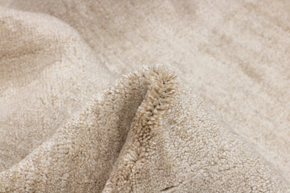 Vloerkleed MOMO Rugs Plain Dust Round Robusto Ivory Vloerkledenwinkel
