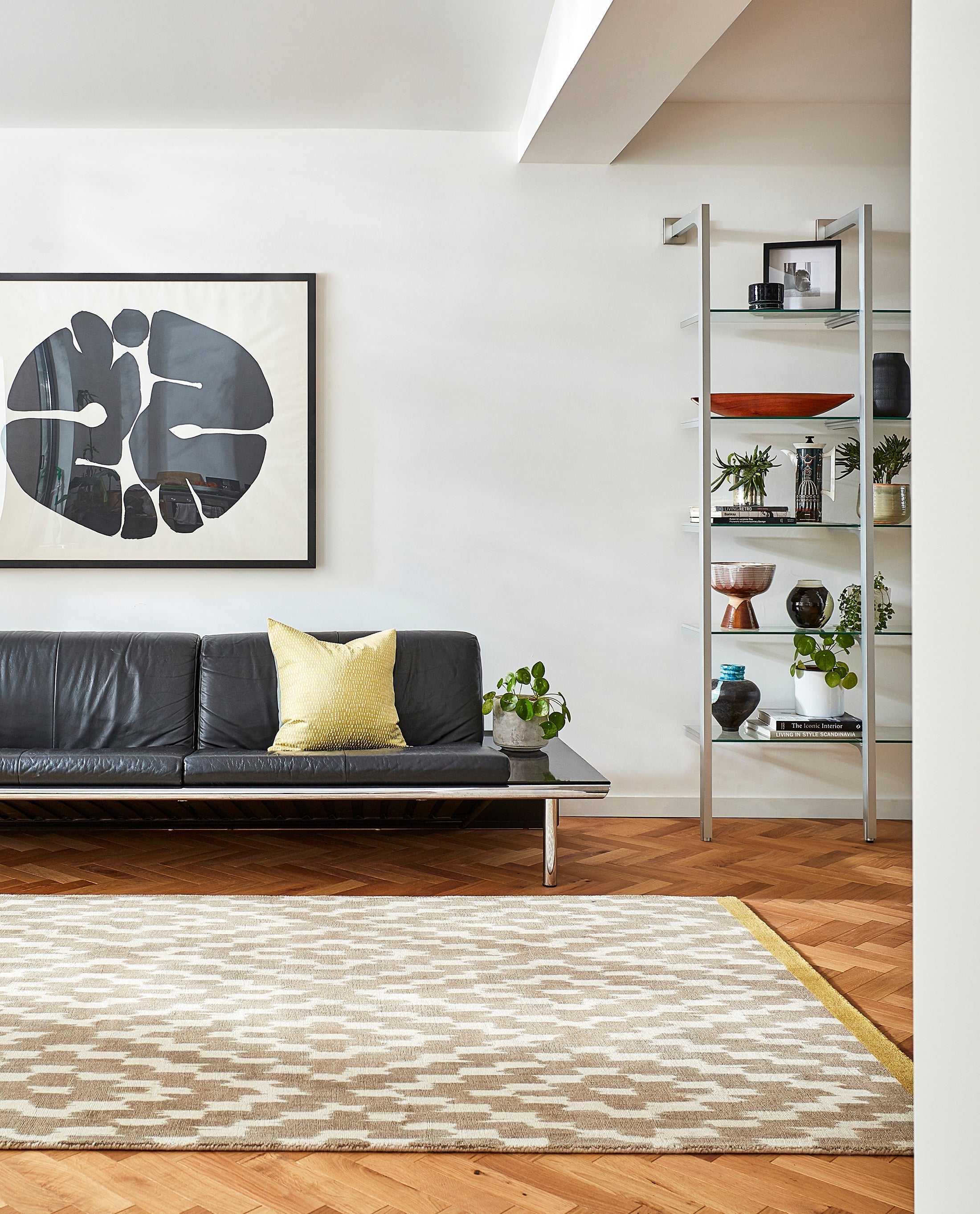 Vloerkleed Scion Uteki Slate 23604 - Vloerkledenwinkel