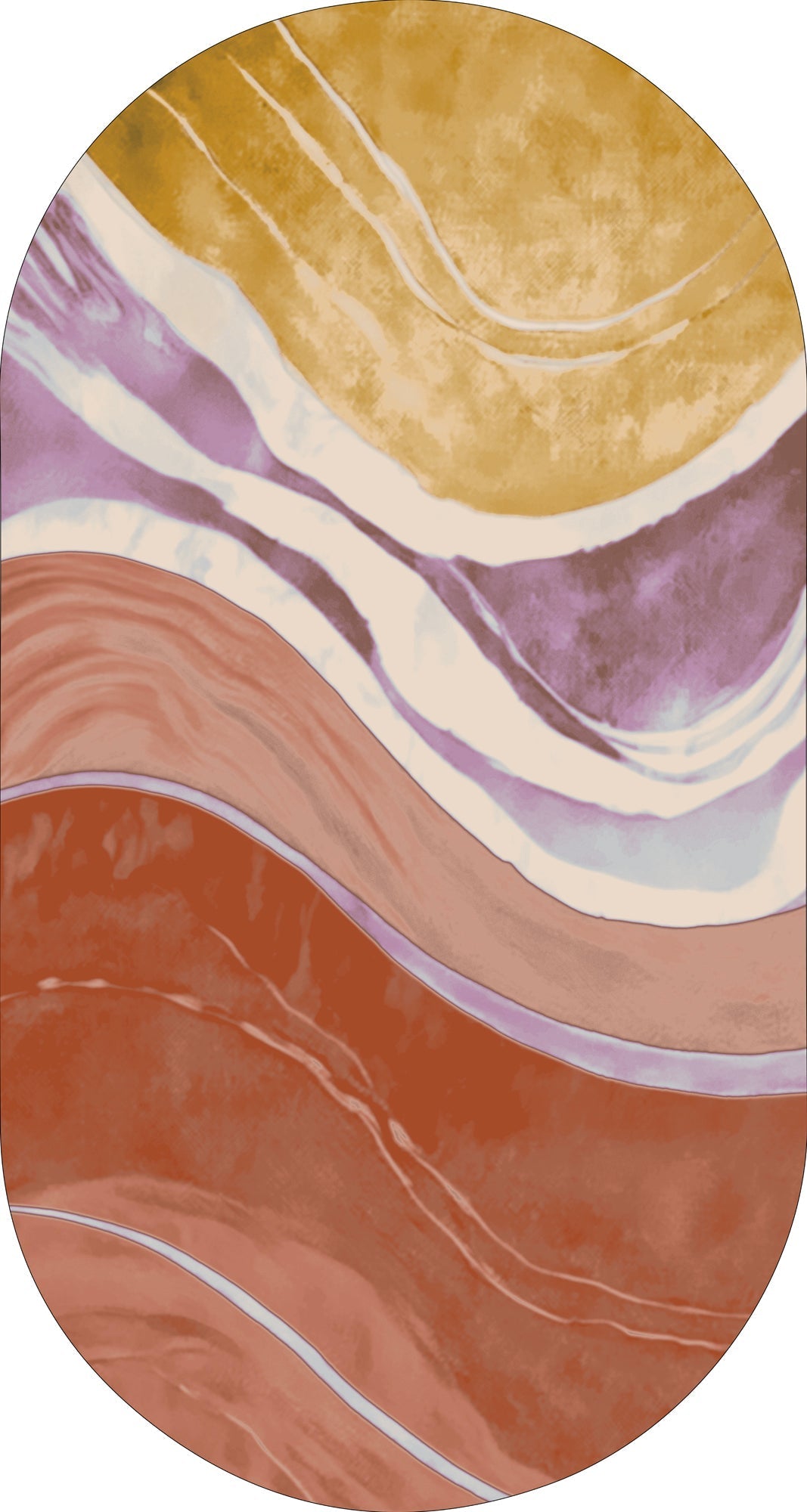 Waves Multicolour Vibrant vloerkleed – Kleurrijk design | MOMO Rugs ...