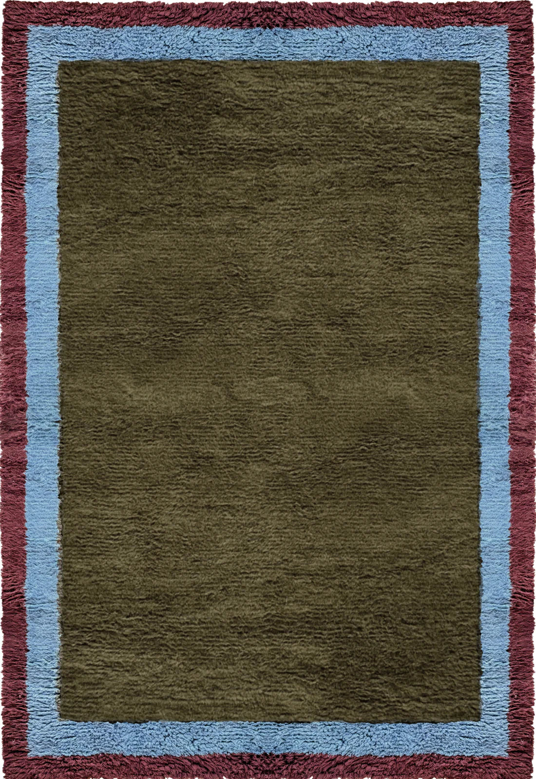 Vloerkleed Layered Shaggy Edge Eden
