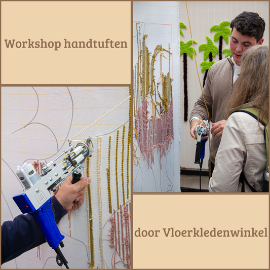 Workshop tuften in Hilversum-Cadeaubon
