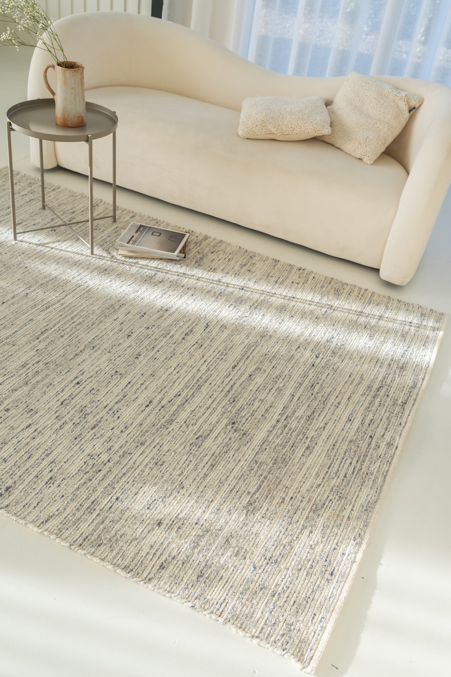 Vloerkleed MOMO Rugs | Fine Woven Calm Blue Jay