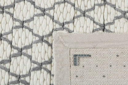 Vloerkleed MOMO Rugs Diamond Charcoal White (outlet)