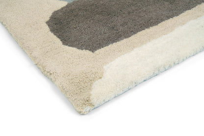 Laagpolig vloerkleed Sanderson Abstract Linden Silver 45401