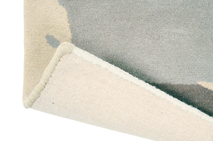 Laagpolig vloerkleed Sanderson Abstract Linden Silver 45401