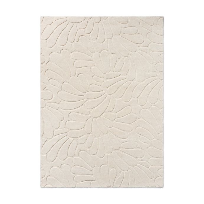 Laagpolig Vloerkleed van Laura Ashley | Coleby petals Ivory cream