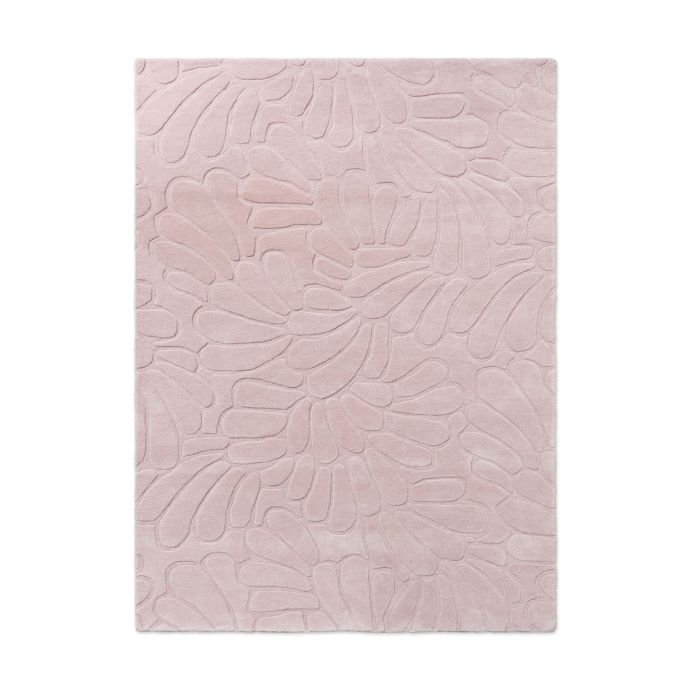 Laagpolig Vloerkleed van Laura Ashley | Coleby petals Chalk pink