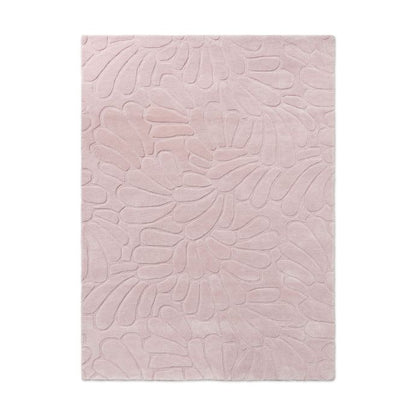 Laagpolig Vloerkleed van Laura Ashley | Coleby petals Chalk pink