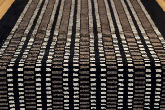 Traploper Hartley Tissier Winston Chess Noir Taupe & Beige