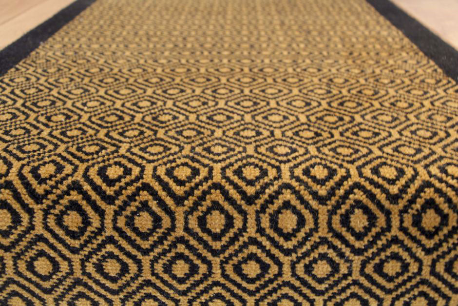 Traploper Hartley Tissier Winston Diamond Noir & Ocre
