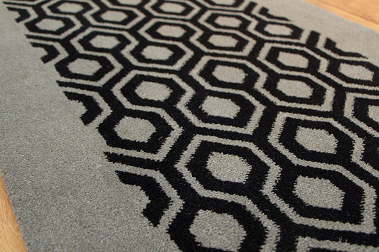 Traploper Hartley Tissier Winston Hex Black & Mid Charcoal