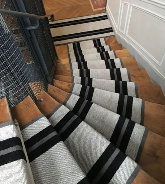 Traploper Hartley Tissier Winston Transat Black Mid Charcoal Shale White