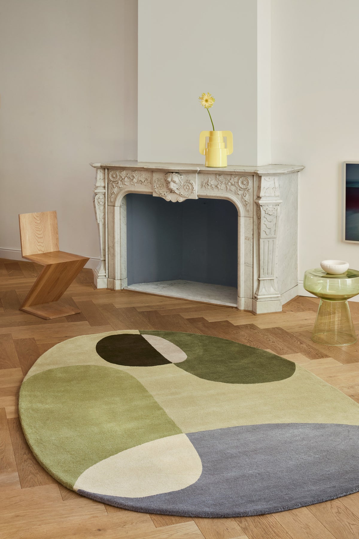 Vloerkleed Brink en Campman Decor Miller Summer 095107 – sfeerfoto