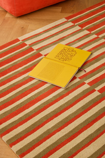 Vloerkleed Brink en Campman Decor Pilar Coral 190000 – sfeerfoto