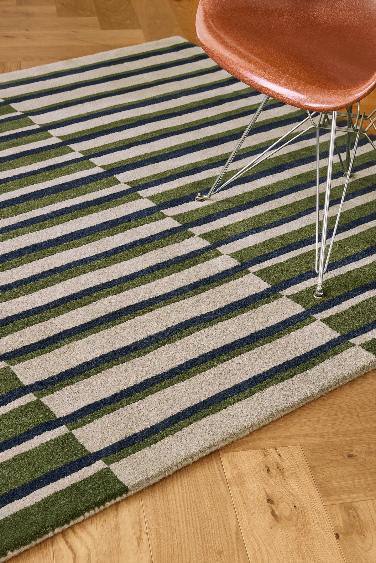 Vloerkleed Brink en Campman Decor Pilar Moss 190007 – sfeerfoto